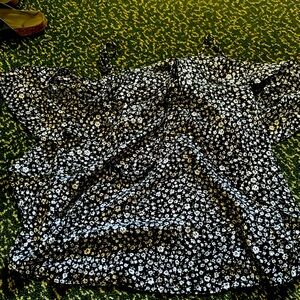 Cold shoulder blouse